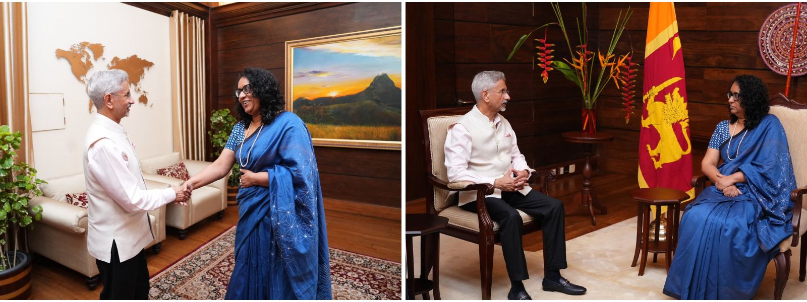India's Jaishankar Meets PM Harini